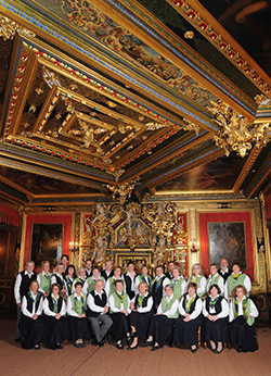 Foto 1: Schütte-Chor - Goldener Saal Schloss Bückeburg